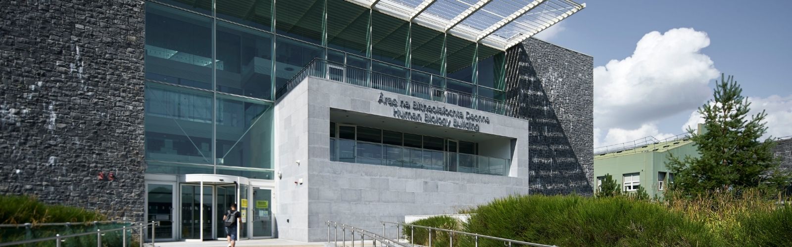 A building with the title Human Biology Building